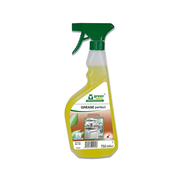 Green Care alkalisk rengringsspray 750 ml -oplser olie- og fedtpletter hurtigt i kkken, gulv, bad