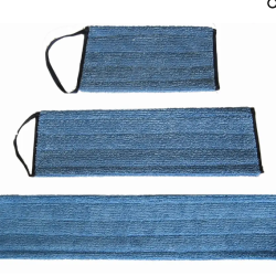 Microfiber universalmoppe 45,5 cm - fugtig og tr rengring - med velcro - bruges med fremfrer
