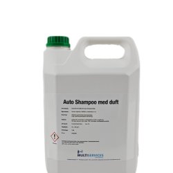 Auto Shampoo m/duft 5 kg Professionel - Fjerner vejsnavs, trafikfilm, insektrester