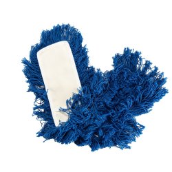 Akrylmoppe med lommer 80 cm - brug med saxmoppe eller lignende - fejning af gulve