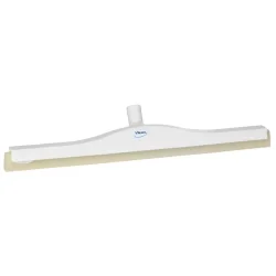 Gulvskraber Vikan - 40 cm - med dobbeltlbet cellegummikassette og drejeled - hvid
