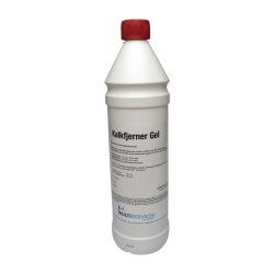 Kalkfjerner Gel med farve & parfume 1,15 l - afkalkning af haner, rr, rustfrit stl, fliser m.m