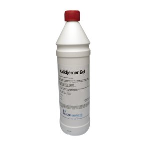 Kalkfjerner Gel med farve & parfume 1,15 l - afkalkning af haner, rr, rustfrit stl, fliser m.m