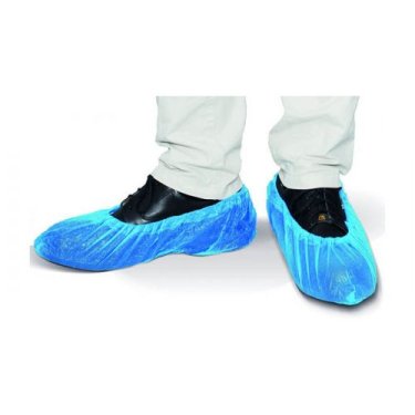 OVershoes/verdragsskor 100st (20ps/krt) - stark PE-plast - Anvnds inomhus