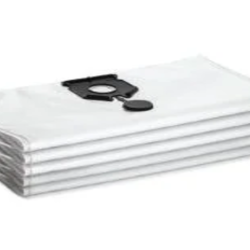 Kärcher Dammsugarpåsar Fleece (M) NT40/ NT50 – 5 st med Säkerhetsfilter dammsugare i dammklass M