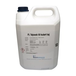 Flydende Tøjvask kulørt tøj 5 kg - bevarer farverne - bomuld, polyester, kunststof 