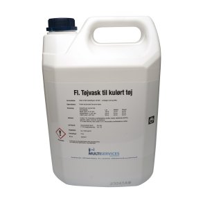 Flydende Tjvask kulrt tj 5 kg - bevarer farverne - bomuld, polyester, kunststof 