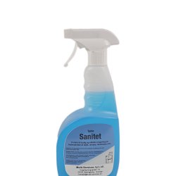 Turbo Sanitet 750 ml - klar til brug p badevrelset, daglig rengring